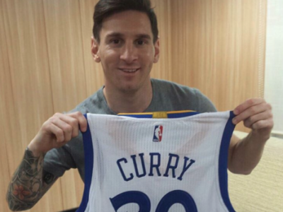 Leo Messi Stephen Curry Instagram NBA