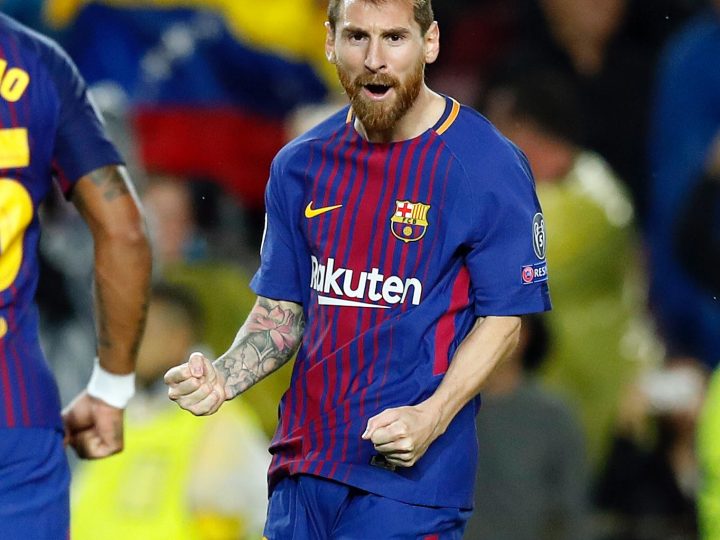 Messi, 100 goles en Europa