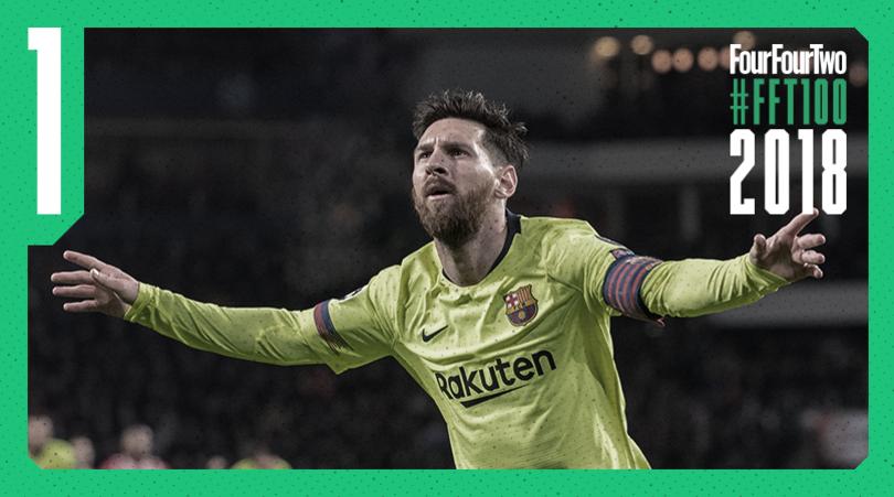 Messi crowned world’s best player 2018 by FourFourTwo