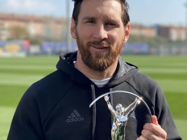 Leo Messi, primer futbolista en recibir el Premio Laureus a Mejor Deportista del Año