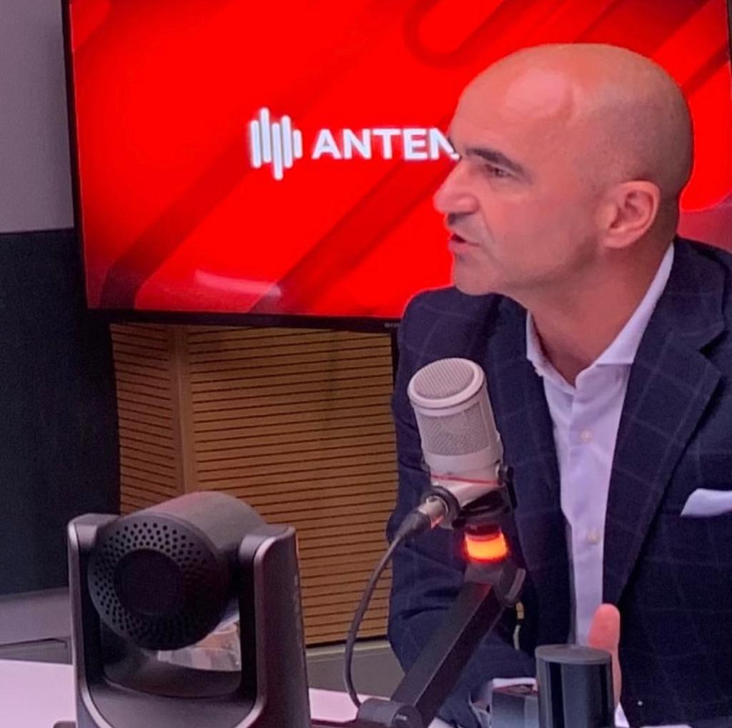Roberto Martínez interviewed by Portuguese public radio station