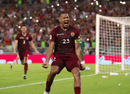 Rondón adds to legacy by bringing up century of caps for Venezuela