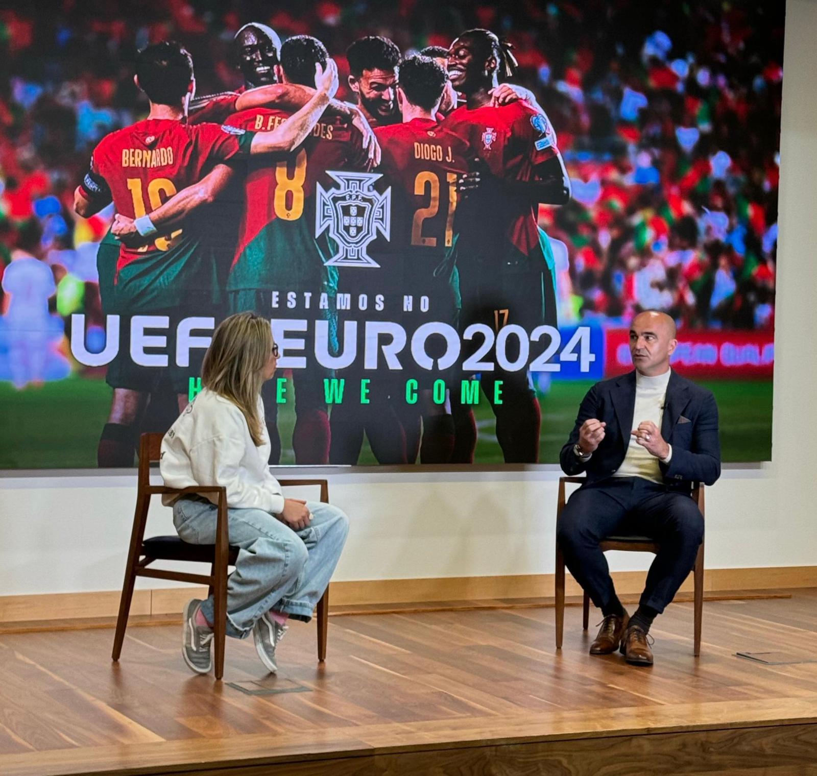 Televisión Española sits down with Roberto Martínez with under four months to go to EURO kick-off