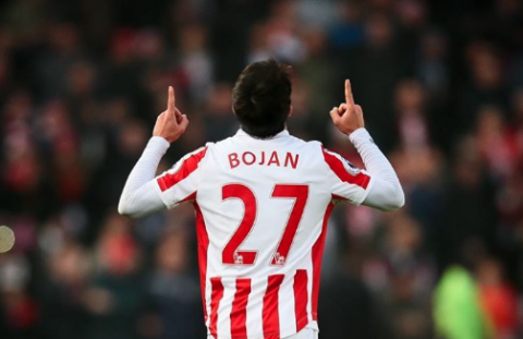 Bojan Premier League Goal Leicester Stoke
