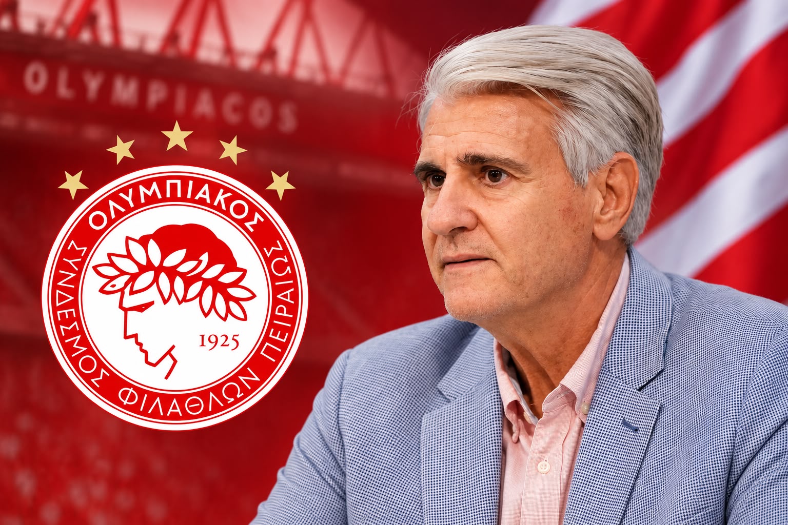 Antonio Cordón returns to Olympiacos as Sporting Director